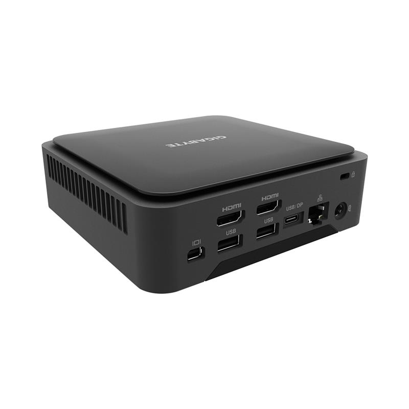 Gigabyte GB-BER7-5700 PC/workstation barebone Zwart 5700U 1,8 GHz