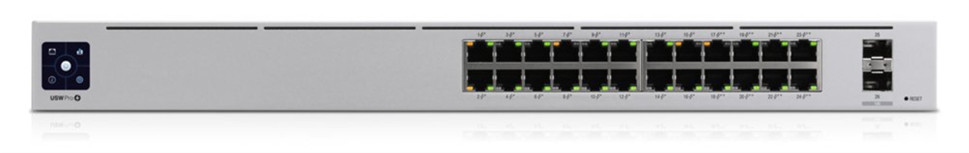 Ubiquiti Switch UniFi 24xRJ45 GBit/2xSFP+ Managed PoE+ 400W Gen2 19 Rack-Mountable, 1,3 Touchscreen