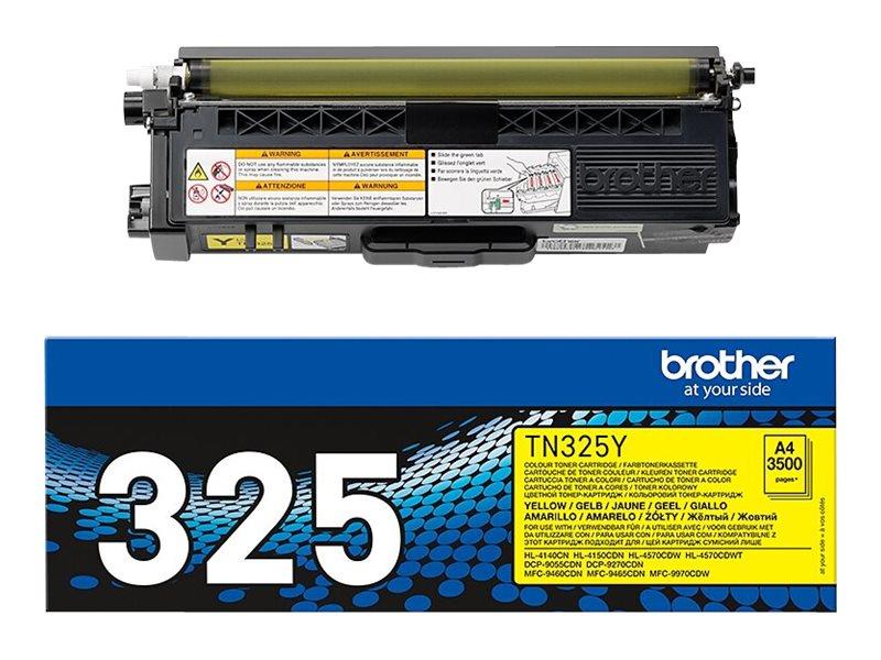 Brother TN-325Y tonercartridge Origineel Geel 1 stuk(s)