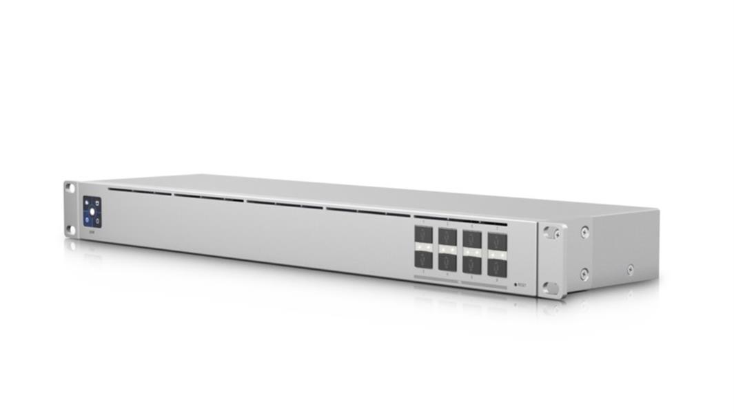 Ubiquiti Switch UniFi 8xSFP+ 10GBit Managed 19 Rack-Mountable, 1,3 Touchscreen