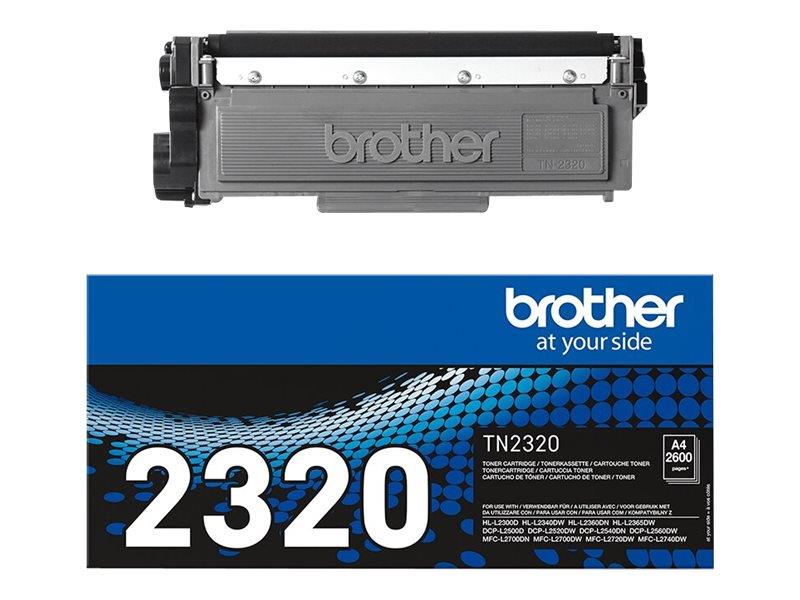 Brother TN-2320 tonercartridge Origineel Zwart 1 stuk(s)