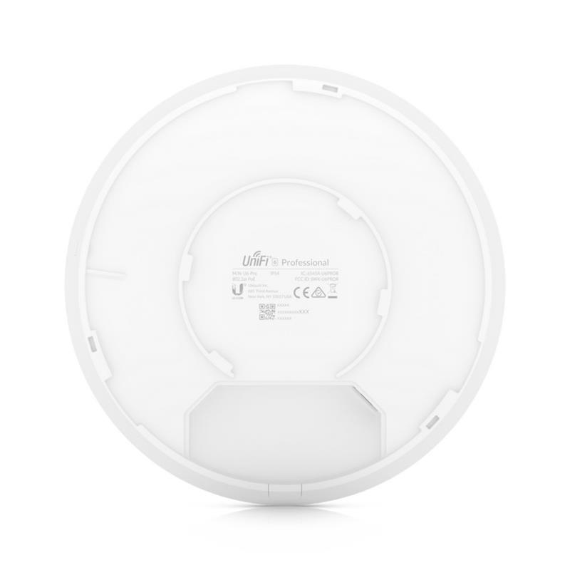 Ubiquiti Access-Point UniFi U6-Pro 802.11ax (ohne PoE-Adapter) Ohne/without PoE Adapter