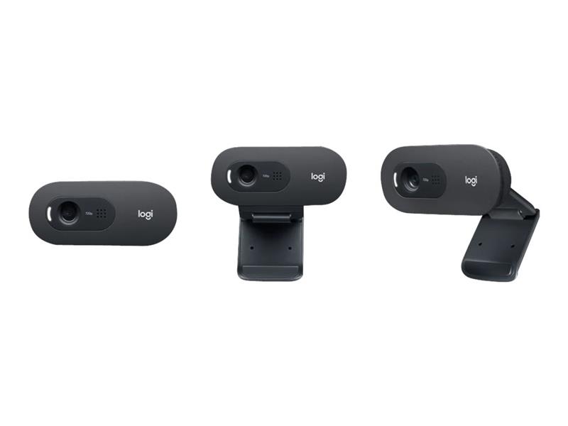 Logitech C505e webcam 1280 x 720 Pixels USB Zwart