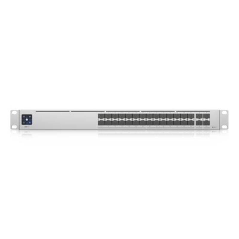 Ubiquiti Switch UniFi 28xSFP+ 10GBit/4xSFP28 25GBit Managed 19 Rack-Mountable, 1,3 Touchscreen