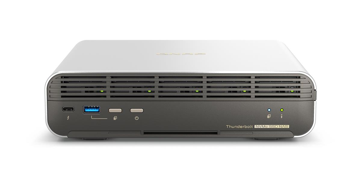 QNAP TBS-H574TX-I3-12G data-opslag-server NAS Ethernet LAN i3-1320PE