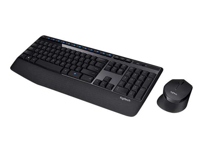 Logitech MK345 Combo toetsenbord RF Draadloos QWERTY US International Zwart