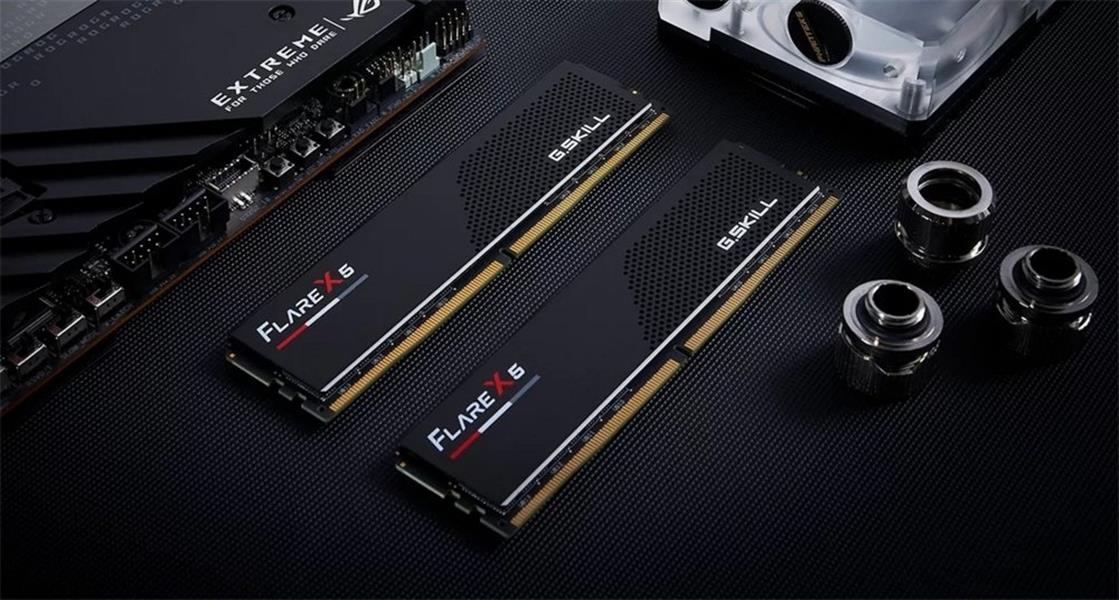G.Skill DDR5 RAM 32GB (2x16GB Dual-Kit) PC6000 CL36 32FX5 Flare X5 black (AMD optimiert)