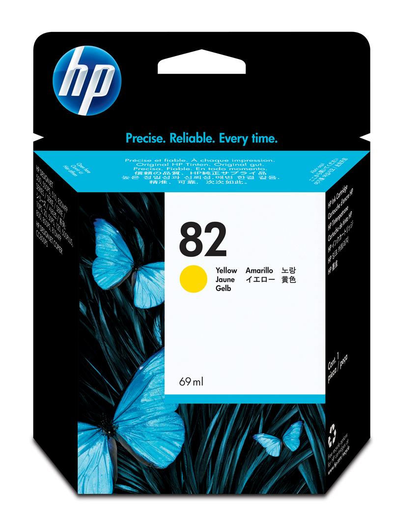 HP 82 Origineel Geel