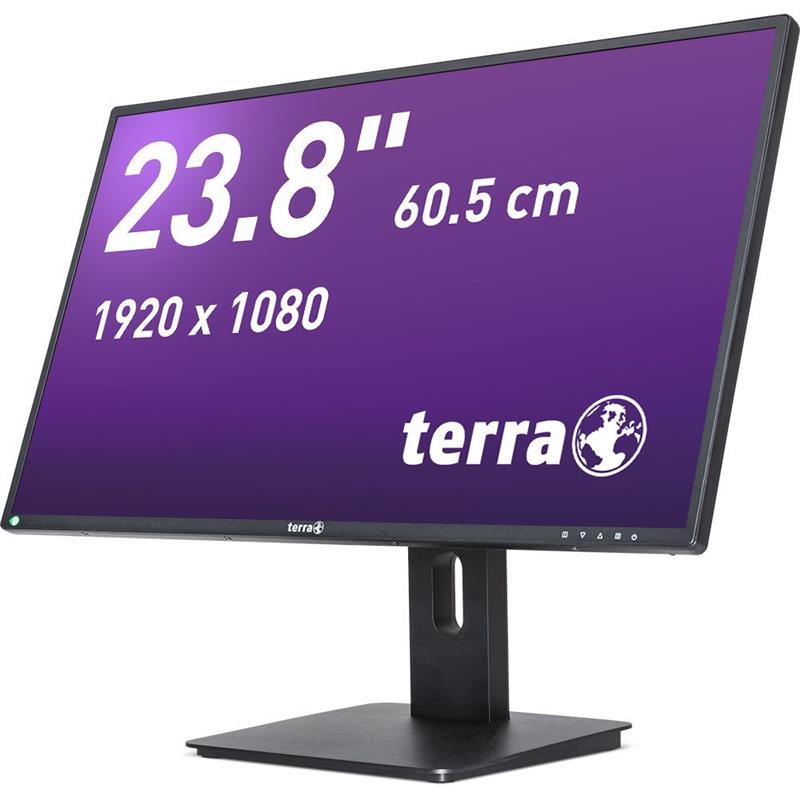 TERRA LCD/LED 2456W PV V3 schwarz DP, HDMI GREENLINE PLUS