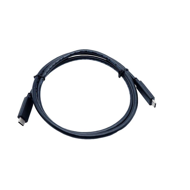 Kabel USB-C <=> USB-C 3.1 Gen1  1m black Power Delivery 3.0, 20V, 5A, 100W